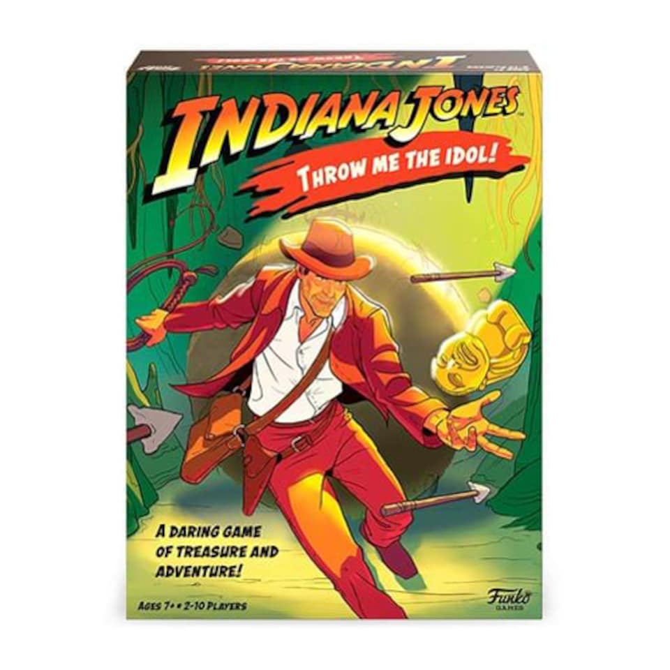 Funko Games: Indiana Jones Throw me the Idol! - Board Game - Brand New