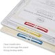 image 5 of Pack of 50 Assorted Colour Paper Fasteners