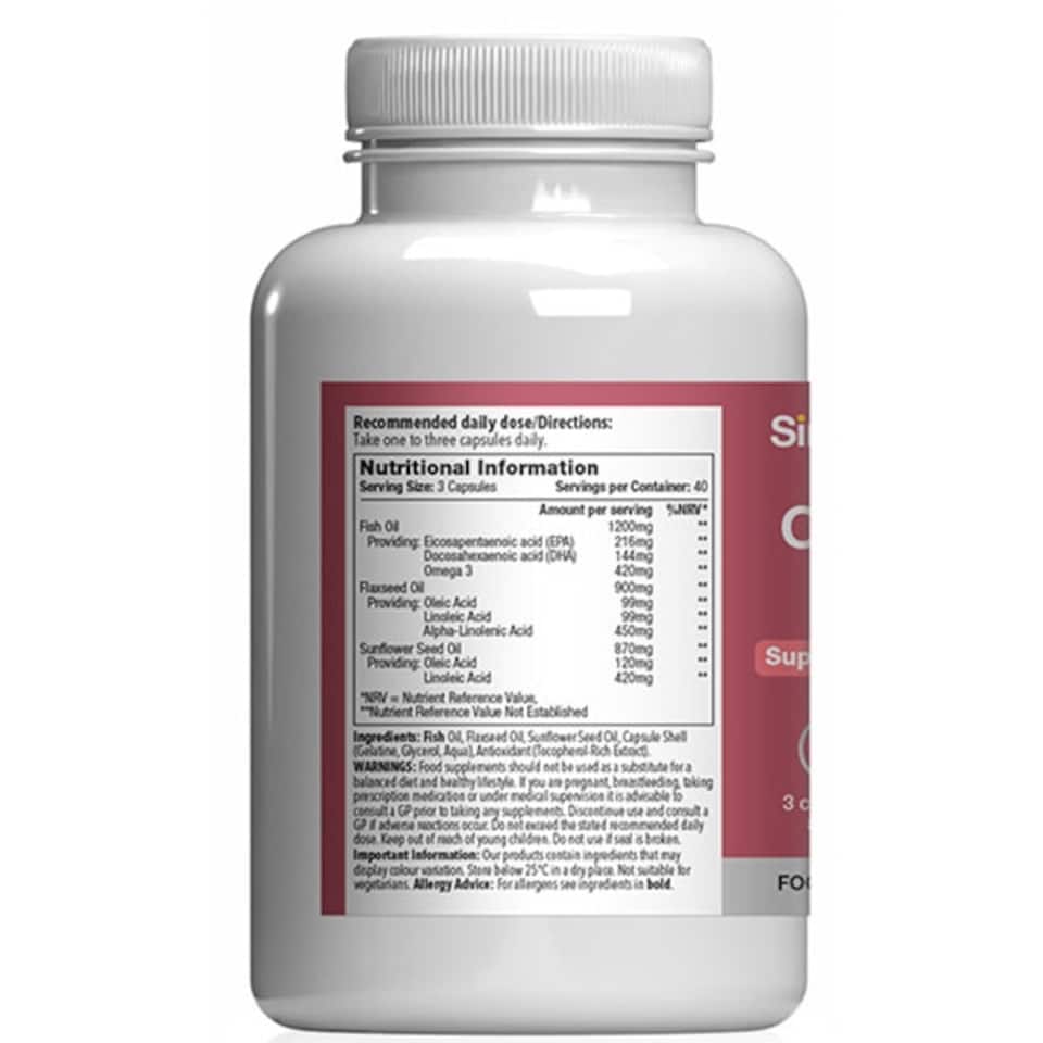 image 1 of Omega 3, 6 & 9 1,000mg - 120 Capsules