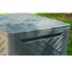 image 7 of Plastic 120L Storage Box Garden Outdoor Shed Deck Utility Cushion Chest Truck Black