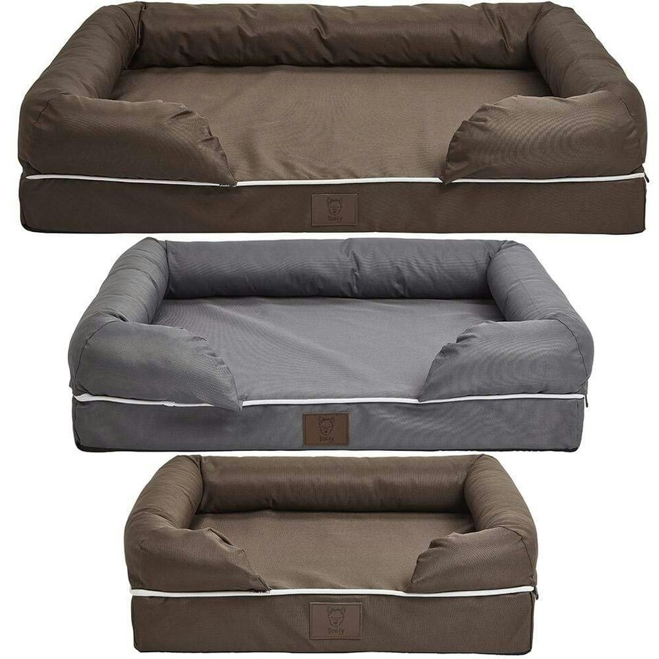 image 1 of Cosy Couch Mattress Dog Bed Brown | L