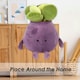 image 9 of Potted Plants Soft Toy Cute Plushie Huggable Cuddly Stuffed Toy 20cm Purple