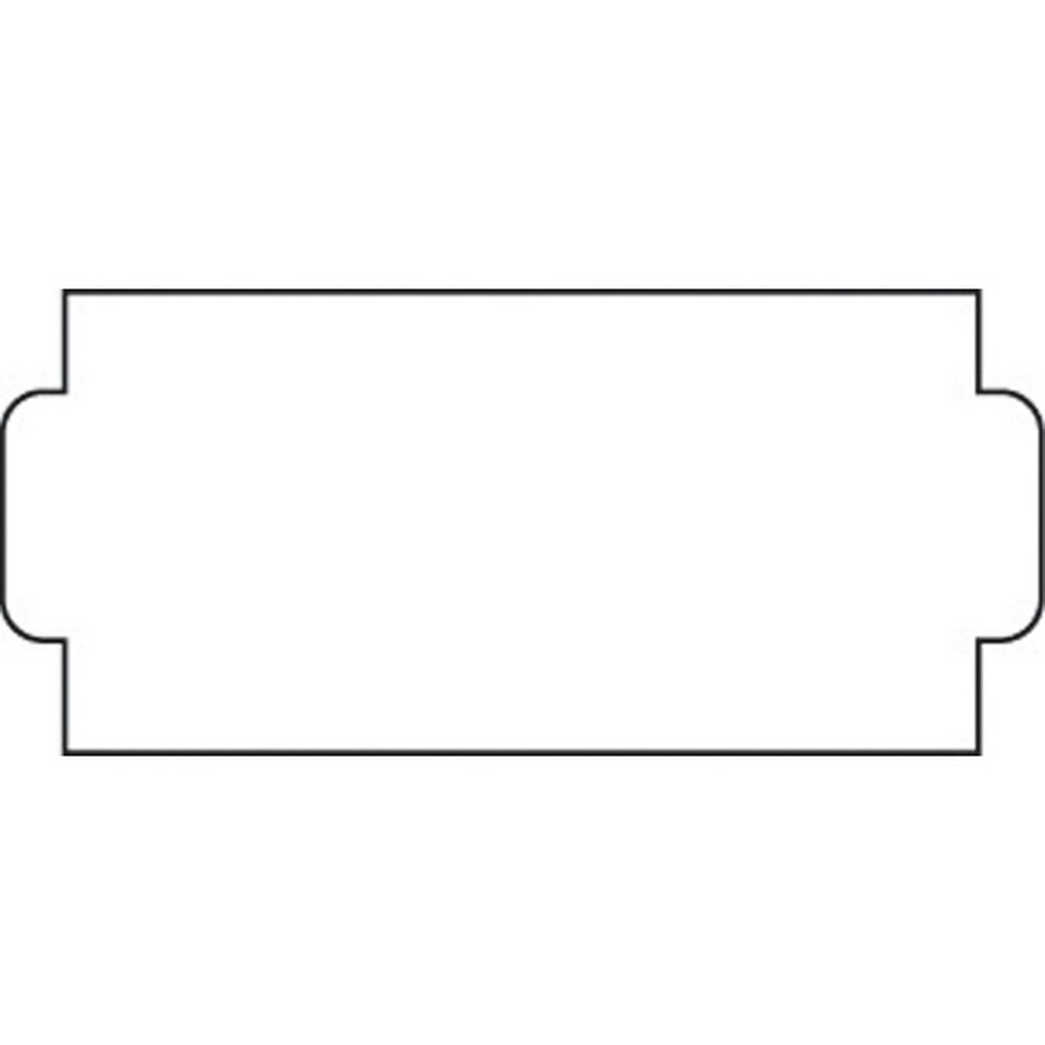 Sato NOR D Adhesive Peel Labels Box (12 Rolls) - White - One Size