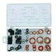 image 4 of 141pc Sealing Washer Assortment Set Rubber and Fibre Seal Plumbers Washers