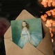 image 3 of Pierre Auguste Renoir Art Card The Dancer Portrait Painting