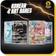 image 2 of Pokemon Korean Art Rare Card Bundle - 4 Assorted Rare Cards from Random Sets - TCYM Product