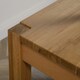 image 5 of Kuba Large Oak Dining Table with 8 Lola Burgundy Leather Chairs Red