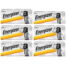 Energizer AA & AAA Industrial Batteries - Pack of 60 (10x AA & 50x AAA) | Chrome | Not provided | 6