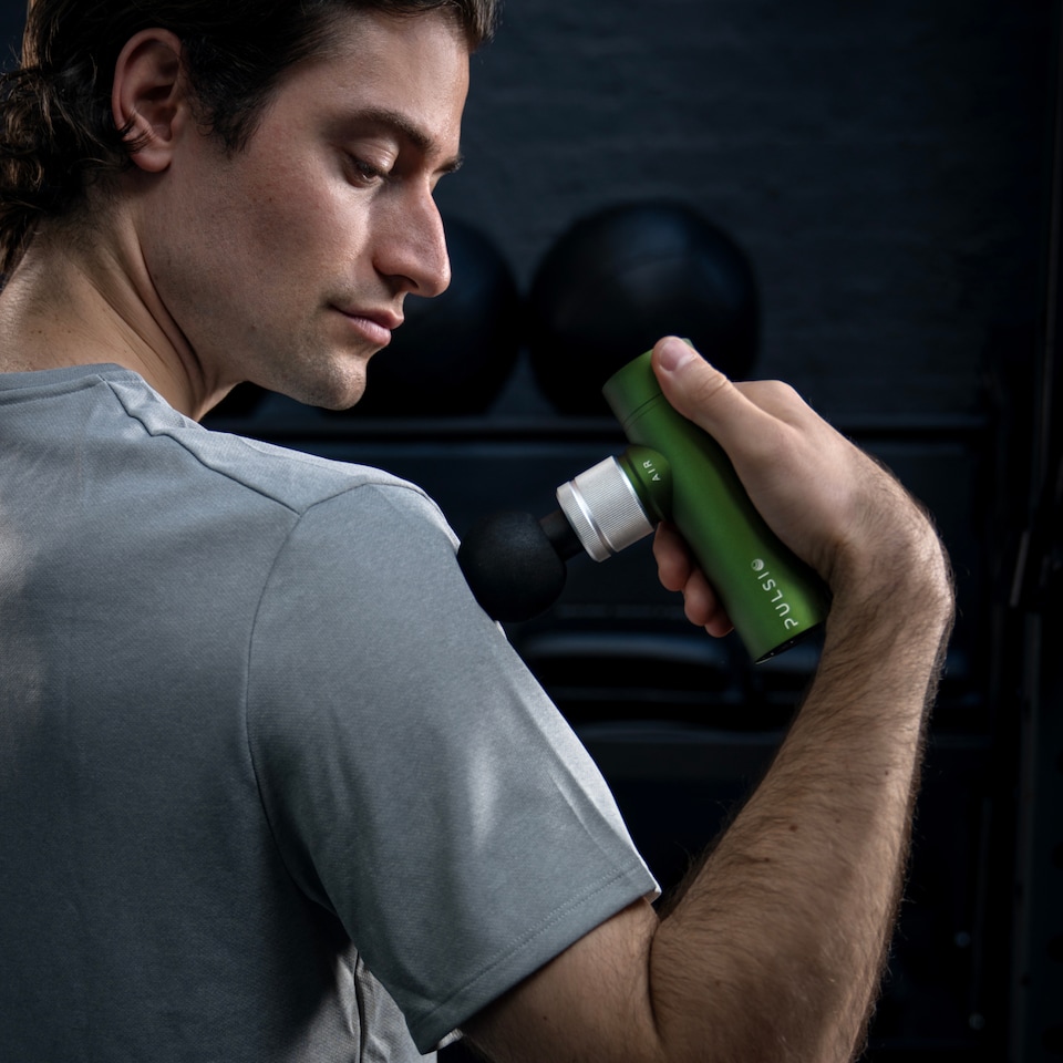 image 1 of Pulsio Air Massage Gun - Green