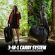 image 8 of MoverX 60L Heavy Duty Waterproof Rucksack Black