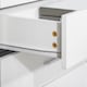 image 8 of HOMCOM Storage Cabinet Vertical Drawer Chest of 4 w/ Metal Rails Anti-Tip