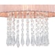 image 5 of COSYLYTE Winni Beaded Voile Easyfit Modern Lamp Shade - Pink | Pink | 1