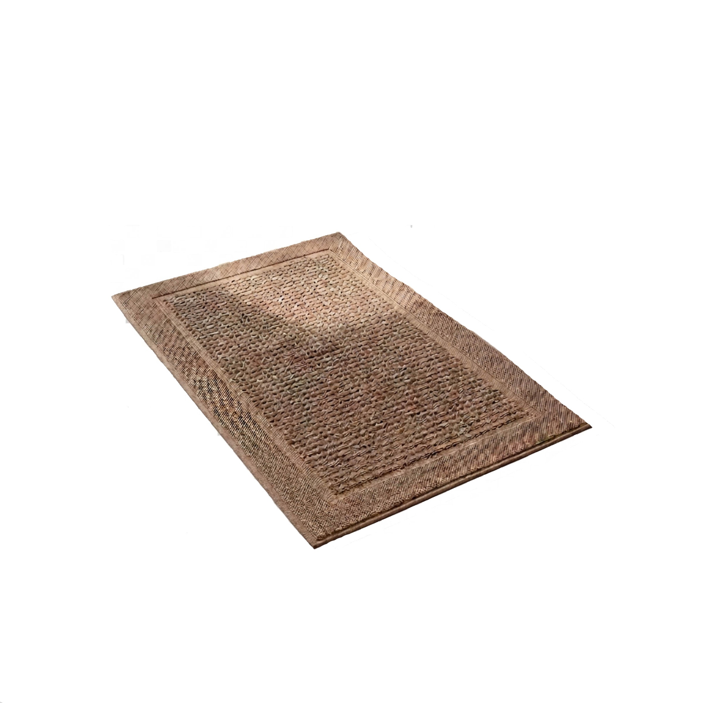 Vision V850 - 2 Pack 100% Cotton Bath Mats in Brown | Size: Bath Mat