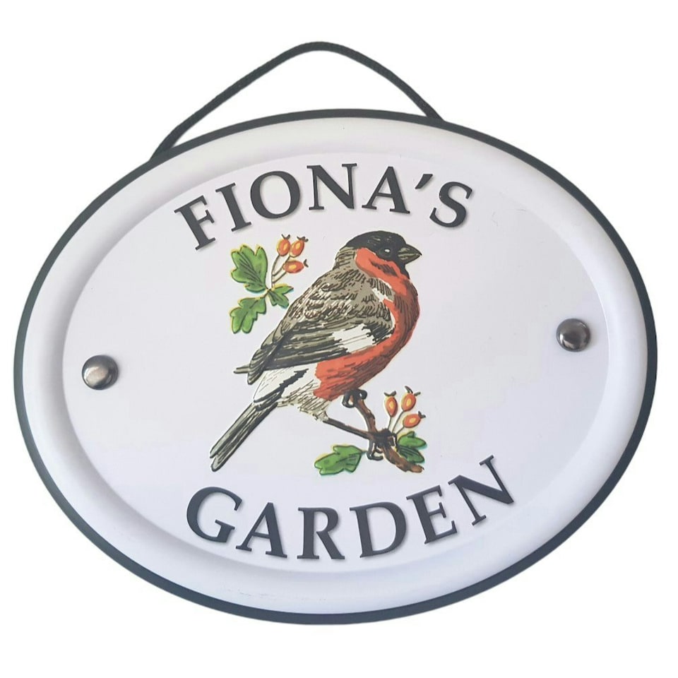 Decorative Bird Garden Sign - Fiona