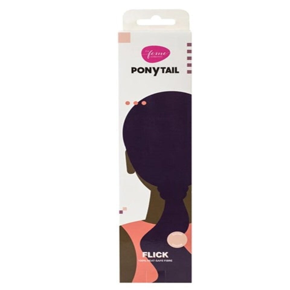 Feme The Collection Syn Ponytail Flick Multi | 1 (Size 27) | One Size