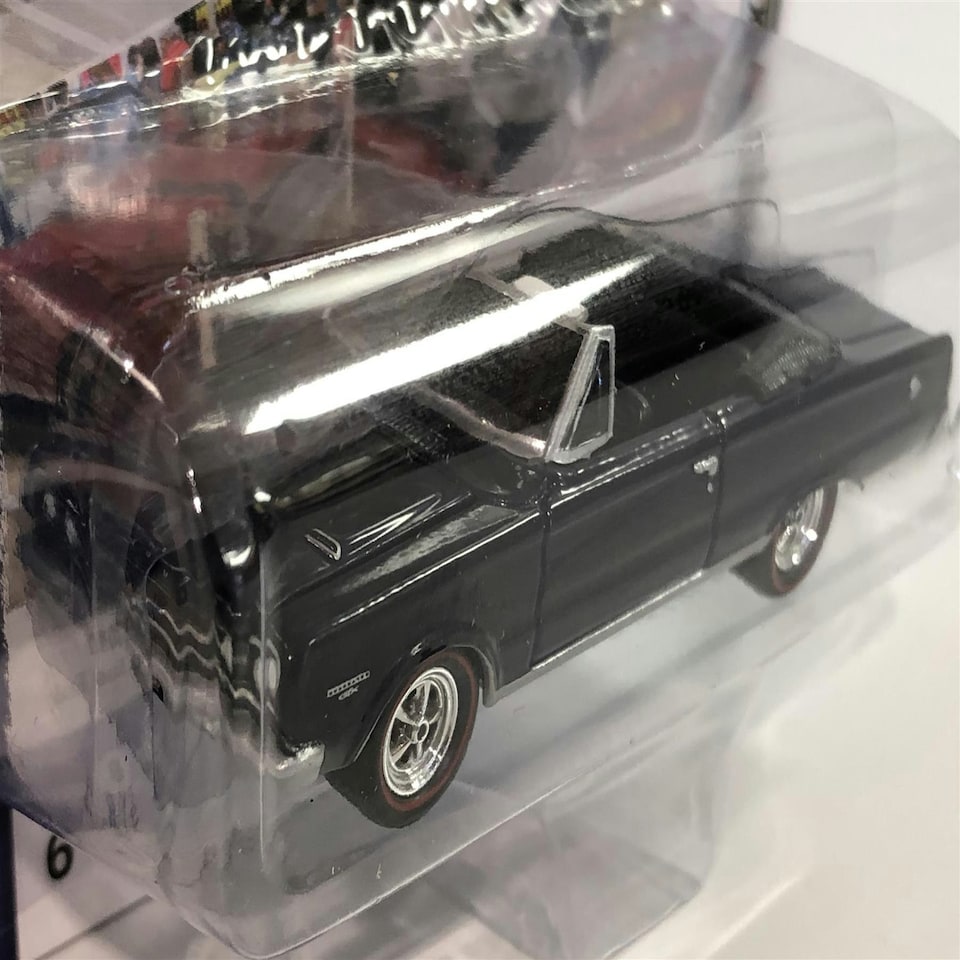 image 1 of 1971 Plymouth Cuba Convertible In-Violet Poly 1:64 Johnny Lightning JLMC016B