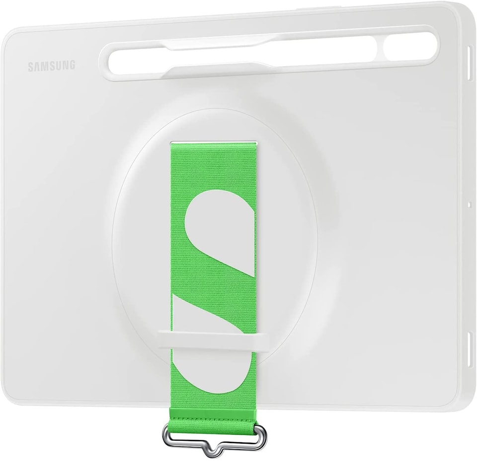image 1 of Samsung Galaxy Tab S7/S8 Strap Cover White - EF-GX700CWEGWW