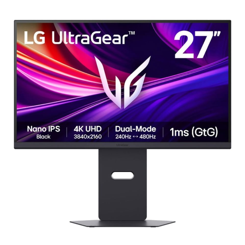 LG UltraGear 27G850A-B 27" Nano IPS 4K 240Hz or FHD 480Hz 1ms G-sync Gaming Monitor