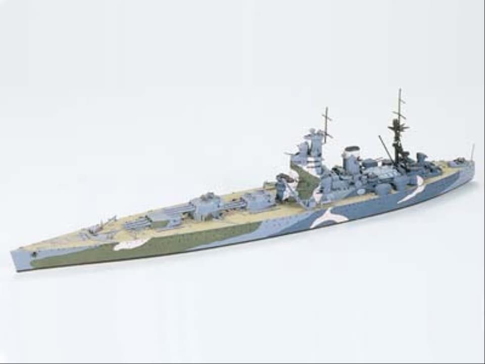 Tamiya British Navy Battleship HMS Nelson (1:700 Scale)