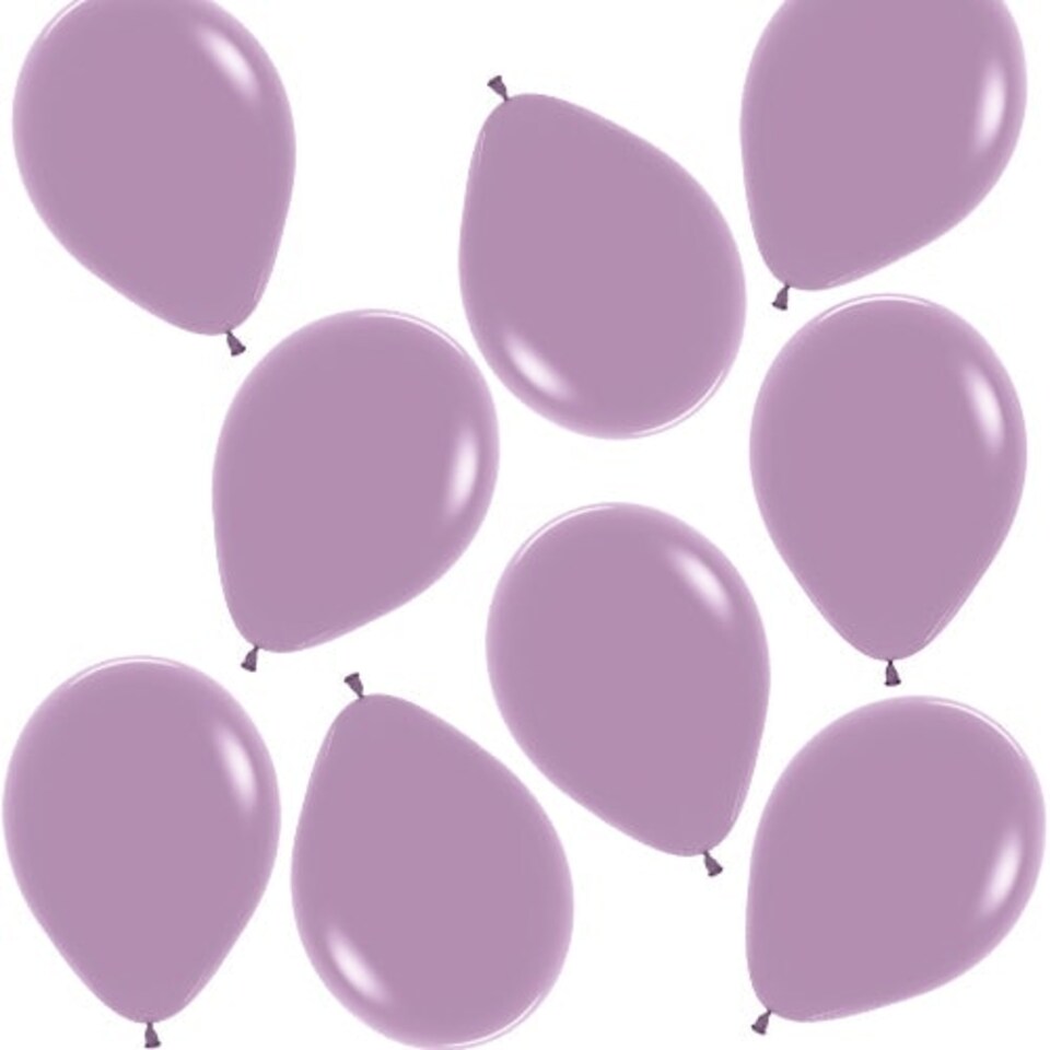 Pastel Dusk Lavender Purple Biodegradable Mini Latex Balloons 13cm / 5 in - Pack of 100