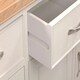 image 3 of Bologna Painted 3 Door 3 Drawer Sideboard - L44 x W150 x H86 cm Brown