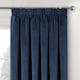 image 3 of Luxury Enhanced Living Navy Velvet, Supersoft, Blackout, Thermal Curtains with Tape Top (PAIR) - 90 x 72 inch (229x183cm)