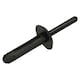 image 2 of Plastic Pop Pot Rivets Fasteners For Car Trims 6.6mm x 17.2mm 20pc Pack