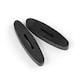 image 2 of Shires Rubber Rein Stops Black | Size: One Size
Colour: Black