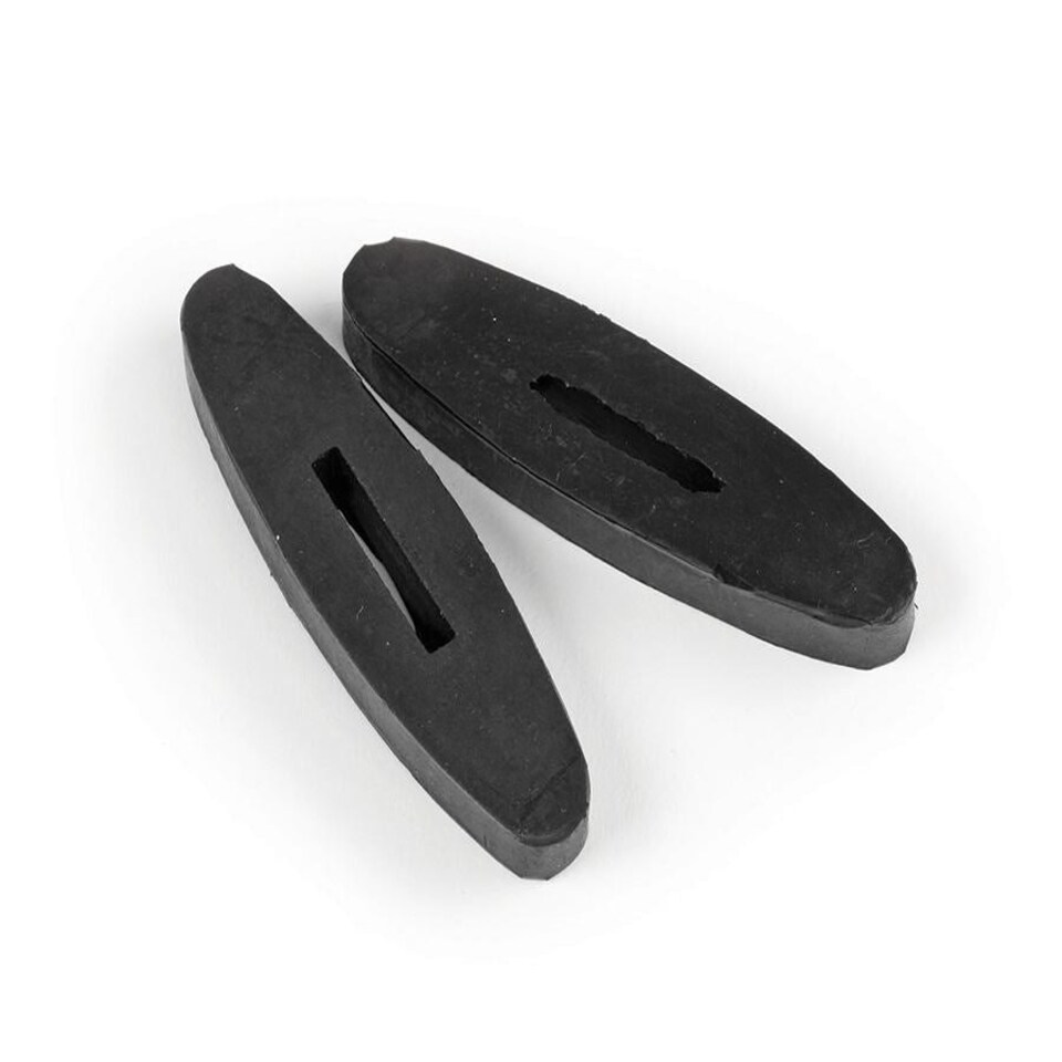 image 1 of Shires Rubber Rein Stops Black | Size: One Size
Colour: Black