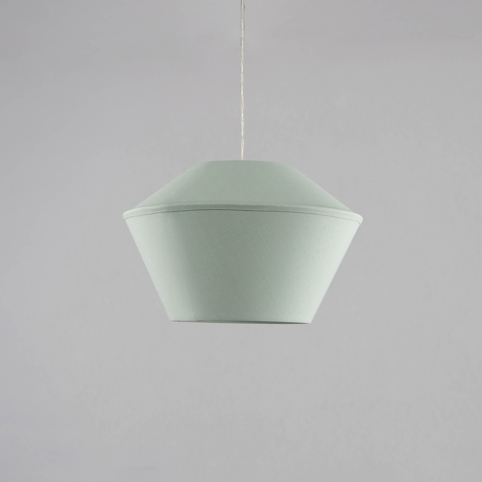 image 1 of BHS Dana 40cm Easy Fit Light Shade | Green | Green | 1