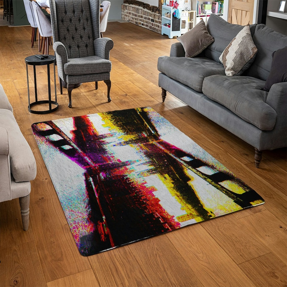 image 1 of BIG BEN Flipped (Rug) Multi | Medium: 80x150cm
