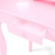 image 5 of Teamson  Kids Lady Alessandra Corner Vanity and Stool Set, Pink