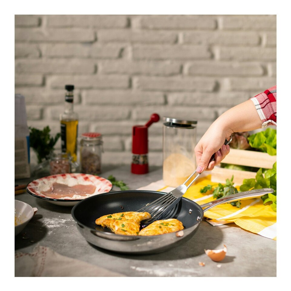image 1 of Allround 3pc Saucepan, Casserole & Frying Pan Set