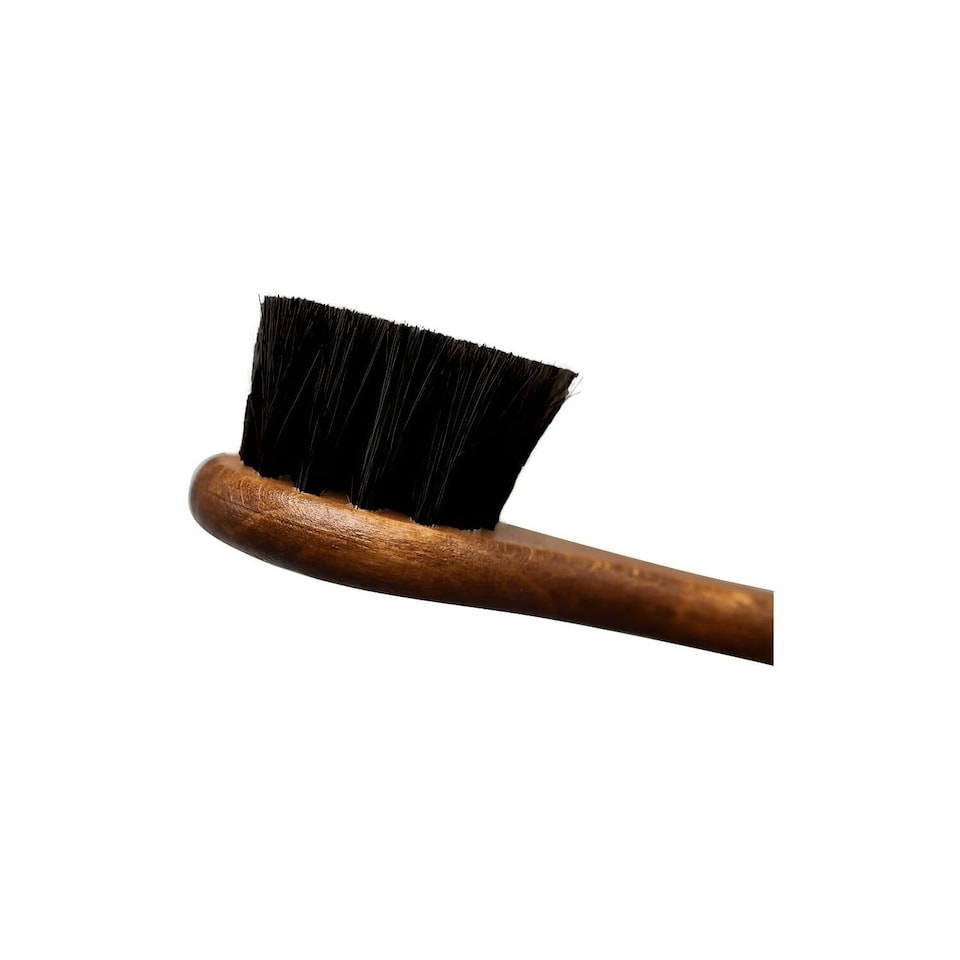 image 1 of BIRCH Horsehair Dauber Brush - For Applying Shoe Polish and Cream 15cm | Black | Black
