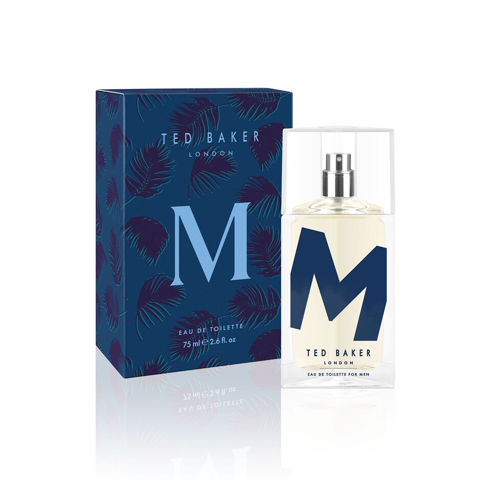 image 1 of Ted Baker M and W EDT Bundle, Woman and Man Eau De Toilette, Includes M with Unique Notes of Tonka Bean and Musk, W with Notes of Fig Leaf, White Peony and Violet, 2 x 75ml | Black | 2
