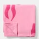image 3 of OHS Bows Polar Fleece Soft Warm Throw Blanket | Pink | Hot Pink | One Size