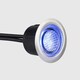 image 3 of ValueLights Decking Lights 10 Pack Silver Outdoor Decking Light Blue 40mm