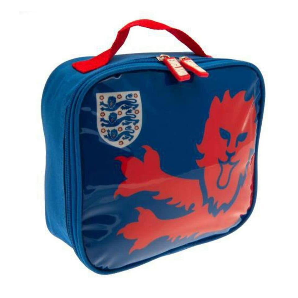 image 1 of England FA Crest Lunch Bag - Blue/Red - One Size
