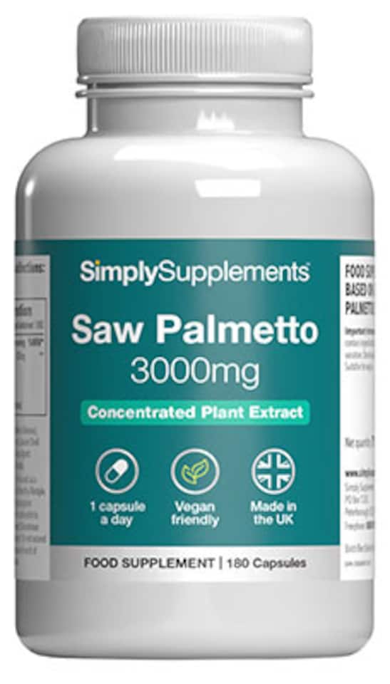 image 1 of Saw Palmetto Capsules 3,000mg