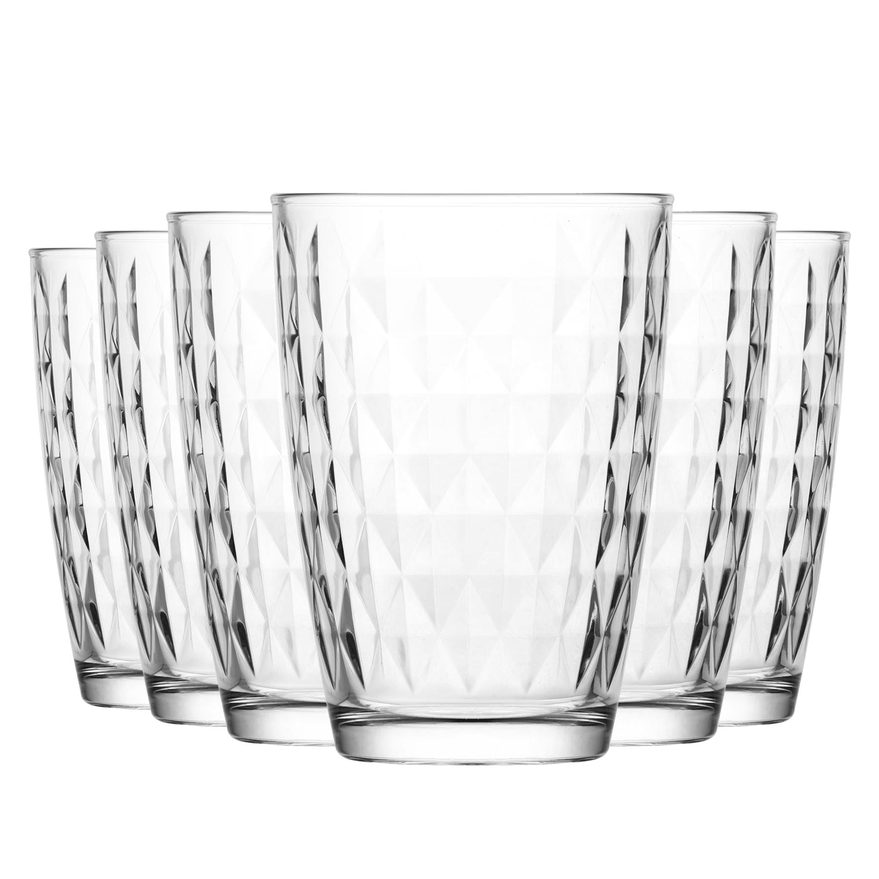 LAV Artemis Highball Glasses - 415ml - Clear - Pack of 12