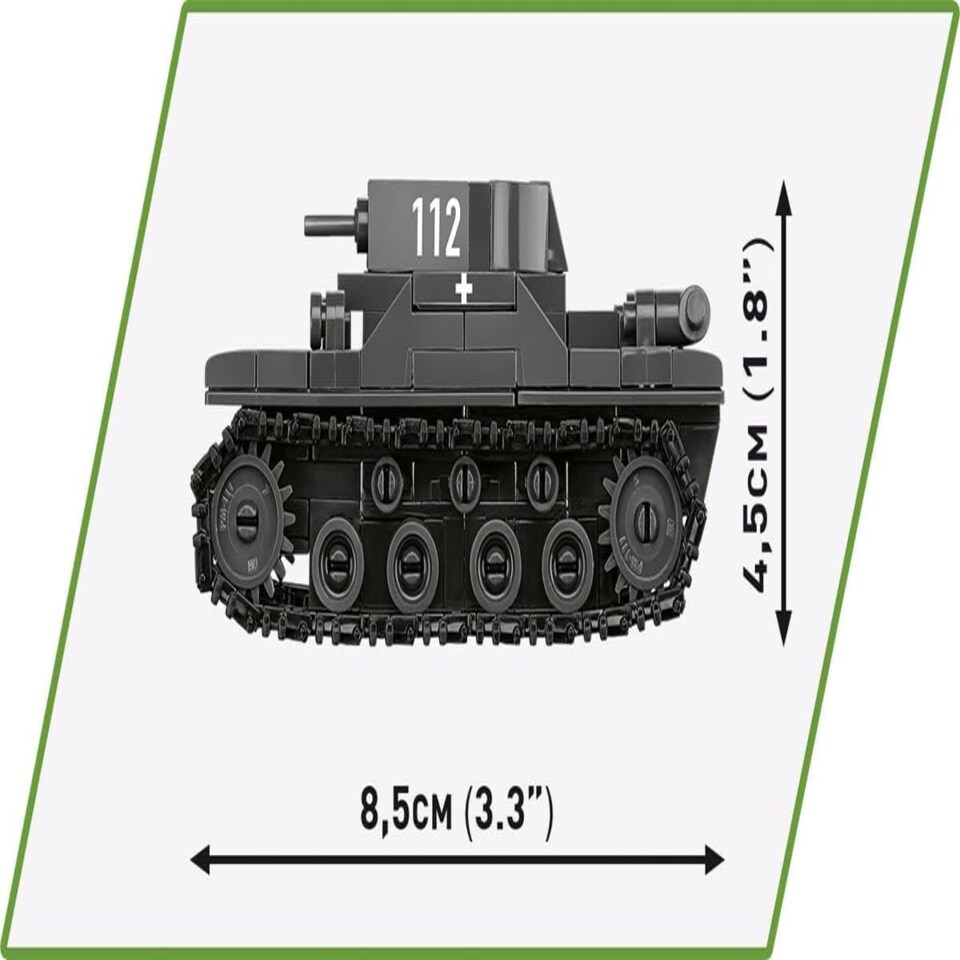 image 1 of Cobi 2740 - World War II - 3 Tank Pack 595 pcs