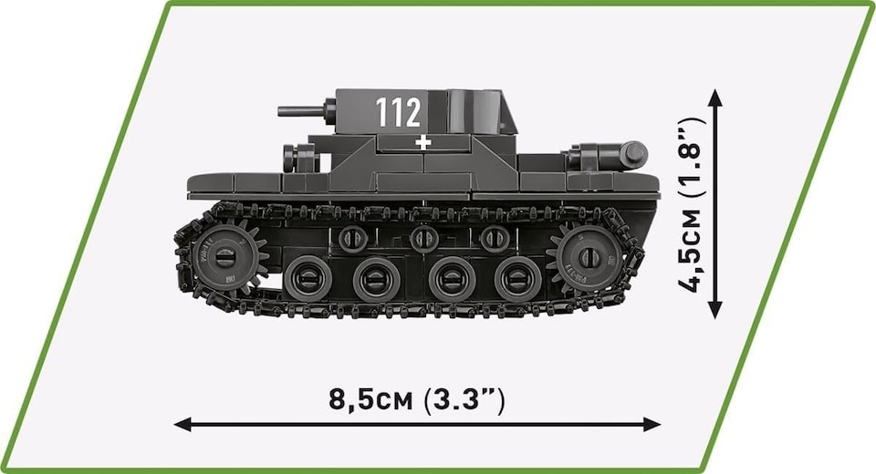 image 1 of Cobi 2740 - World War II - 3 Tank Pack 595 pcs