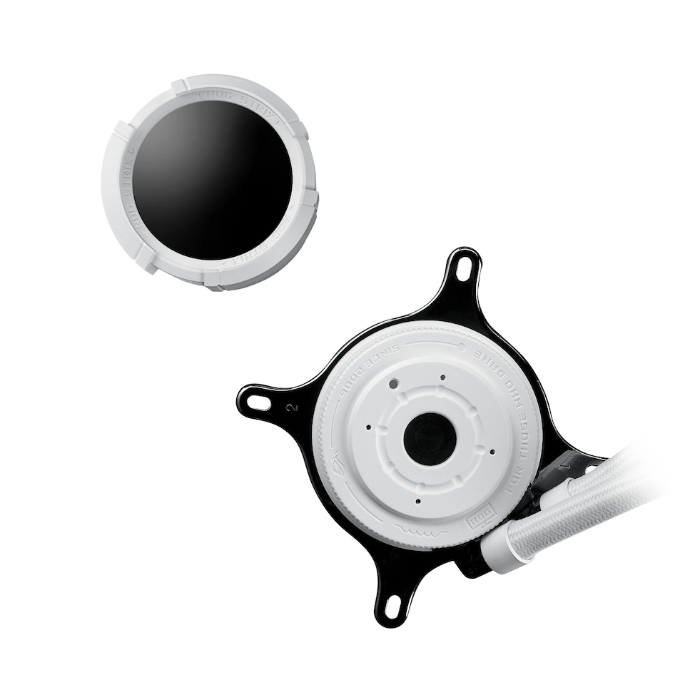 image 1 of ASUS ROG Strix LC III 360 ARGB White Edition Intel&AMD AIO Liquid CPU Cooler