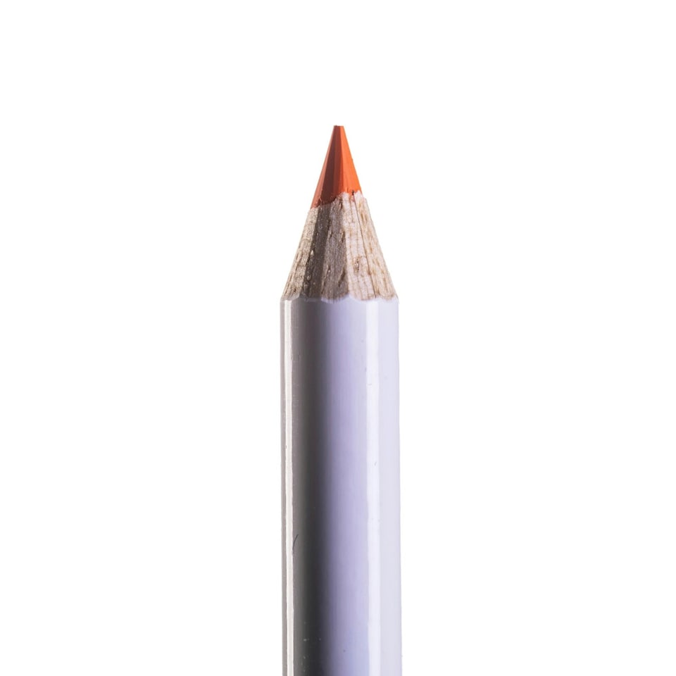 image 1 of Orange Spectra Pencil - Colourful Pencil - Glisten Cosmetics Orange
