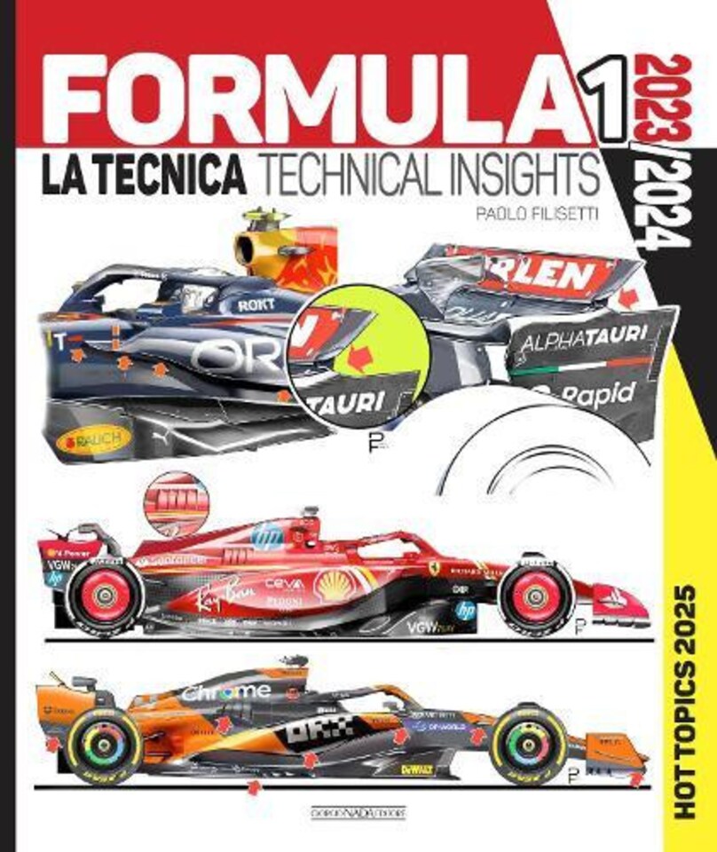 Formula 1 2023/2024 Technical Insights Hardback Book