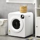image 2 of HOMCOM 6kg Vented Tumble Dryer, Freestanding, Wall Mounted, Stackable, Portable Dryer with 7 Programmers, White