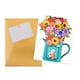image 5 of Garden Symphony Mixed Flower 3D Pop Up Pitcher Vase Greeting Card