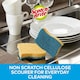 image 3 of Scotch-Brite Delicate Non-Sctratch Cellulose Scrub Sponge Pack of 10 Pieces Yellow