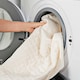 image 9 of Minky Weighted Blanket - Cream - Double
