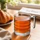 image 3 of 320ml Mugs Modern Clear Glass Tea Coffee Cups Hot Drinks Latte Glasses Set of 12